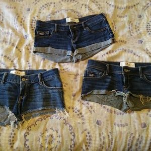 Hollister Shorts Bundle of 3